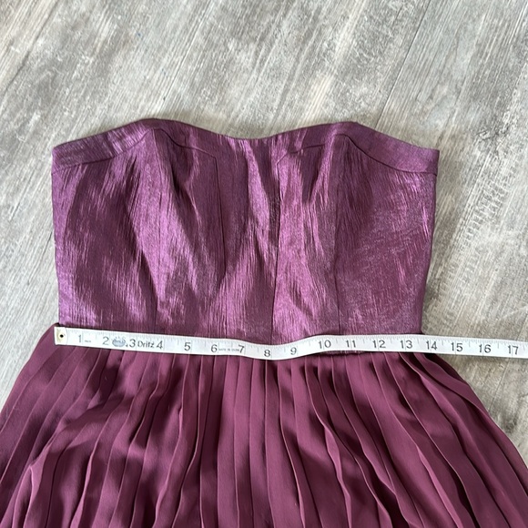 JACOB STRAPLESS PLEATED DRESS - Picture 4 of 12